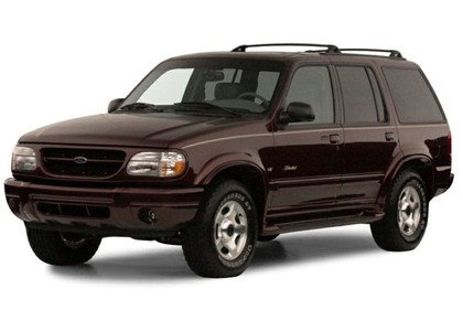 Ворсовые коврики на Ford Explorer II 1994 - 2003 в Мытищах