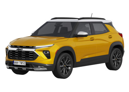 Ворсовые коврики на Chevrolet TrailBlazer III 2019 - 2025 в Мытищах