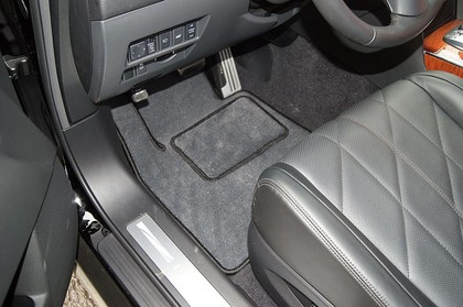 Ворсовые коврики на Infiniti FX II 2009 - 2014 в Мытищах