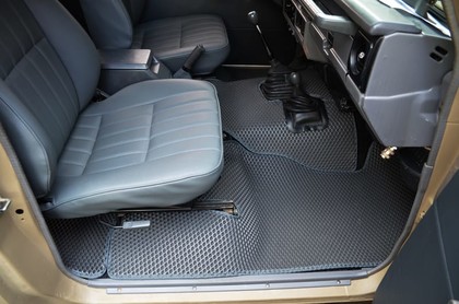 Ворсовые коврики на Toyota Land Cruiser 70 2006 - 2025 в Мытищах