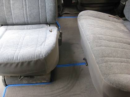 Ворсовые коврики на Toyota Estima Emina (Lucida) 1990 - 2000 в Мытищах