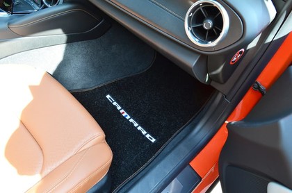Ворсовые коврики на Chevrolet Camaro VI 2015 - 2024 в Мытищах