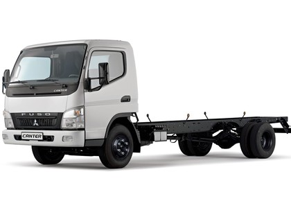 Ворсовые коврики на Mitsubishi Fuso Canter VII широкая кабина 2002 - 2017 в Мытищах