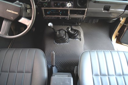 Ворсовые коврики на Toyota Land Cruiser 70 2006 - 2025 в Мытищах
