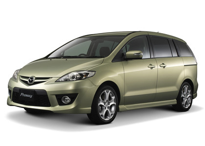Ворсовые коврики на Mazda Premacy II 2005 - 2010 в Мытищах