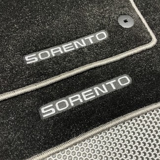 Ворсовые коврики на KIA Sorento II рестайлинг 2012 - 2021 в Мытищах
