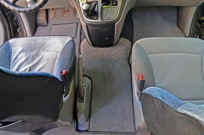Ворсовые коврики на Hyundai H1 II 2007 - 2022 в Мытищах