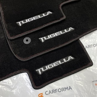Ворсовые коврики на Geely Tugella 2019 - 2025 в Мытищах