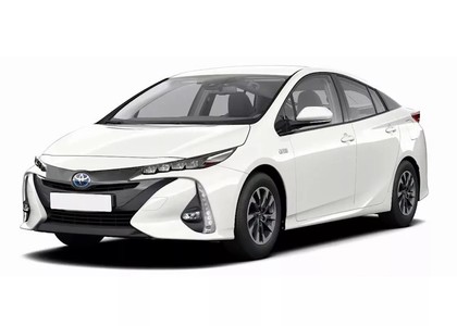 Ворсовые коврики на Toyota Prius PHV (50) 2016 - 2023 в Мытищах