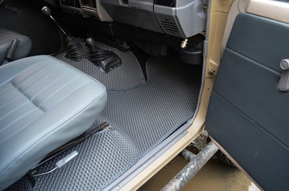 Ворсовые коврики на Toyota Land Cruiser 70 2006 - 2025 в Мытищах