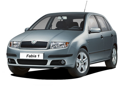 Ворсовые коврики на Skoda Fabia I 1999 - 2008 в Мытищах