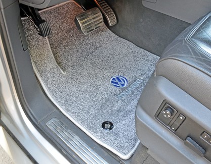Ворсовые коврики на Volkswagen Touareg I 2002 - 2010 в Мытищах