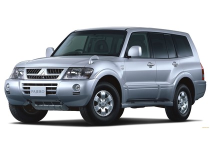 Ворсовые коврики на Mitsubishi Pajero III 1999 - 2006 в Мытищах