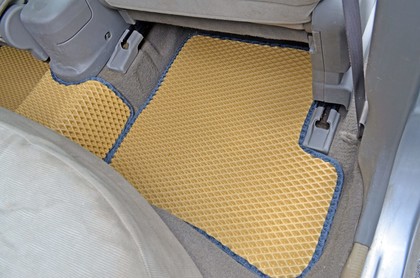 Ворсовые коврики на Nissan March (K12) 2002 - 2010 в Мытищах