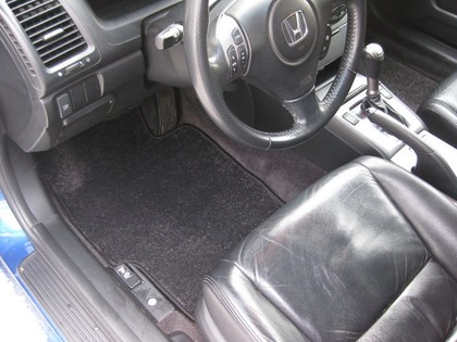 Ворсовые коврики на Honda Accord VII 2002 - 2008 в Мытищах