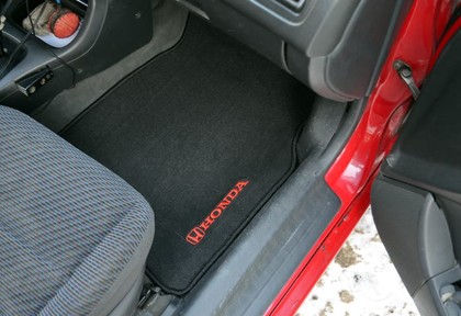 Ворсовые коврики на Honda Civic VI 2d 1995 - 2000 в Мытищах