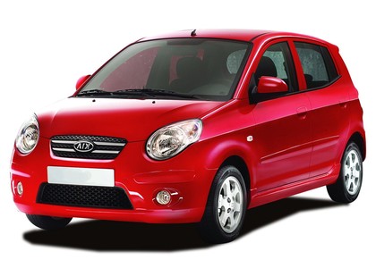 Ворсовые коврики на KIA Picanto I 2004 - 2011 в Мытищах