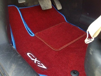 Ворсовые коврики на Mazda CX7 2006 - 2012 в Мытищах