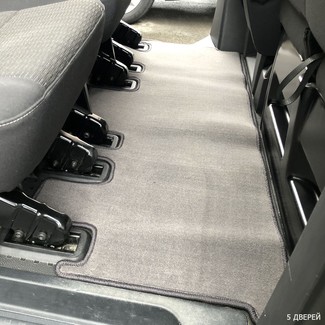 Ворсовые коврики на Volkswagen Caravelle (T6) 2015 - 2019 в Мытищах