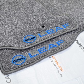Ворсовые коврики на Nissan Leaf (AZE0) 2012 - 2017 в Мытищах