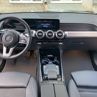 Ворсовые коврики на Mercedes GLB (X247) 2019 - 2025 в Мытищах