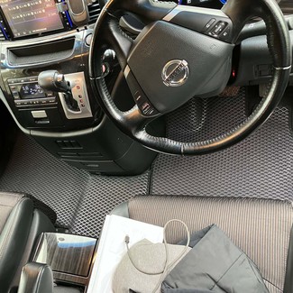 Ворсовые коврики на Nissan Elgrand (E52) 2010 - 2025 в Мытищах