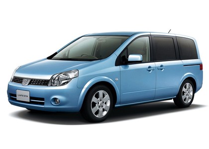 Ворсовые коврики на Nissan Lafesta (B30) 2004 - 2012 в Мытищах