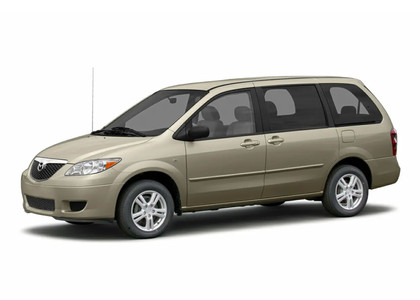 Ворсовые коврики на Mazda MPV II 1999 - 2006 в Мытищах