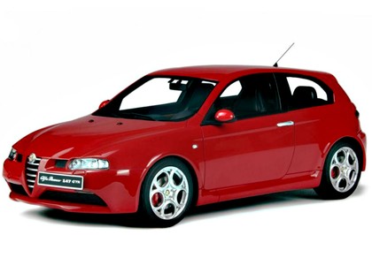 Ворсовые коврики на Alfa Romeo 147 2000 - 2010 в Мытищах