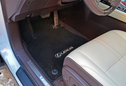 Ворсовые коврики на Lexus RX IV 2015 - 2022 в Мытищах