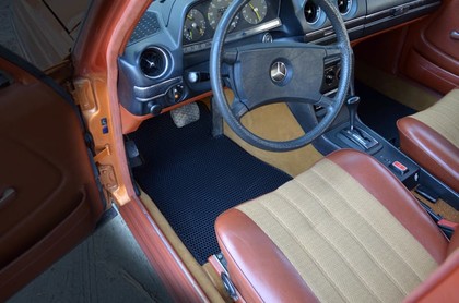 Ворсовые коврики на Mercedes W123 1975 - 1986 в Мытищах