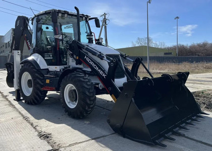 Коврики на Спецтехника Экскаватор-погрузчик Hidromek HMK 102B Alpha K4 2022 - 2025 в Мытищах