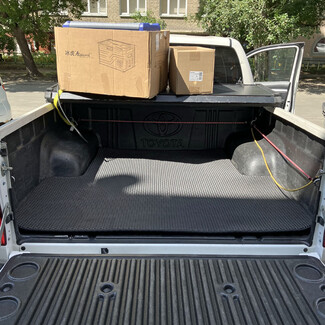 Ворсовые коврики на Toyota Hilux VII 2008&nbsp;-&nbsp;2015 в Мытищах