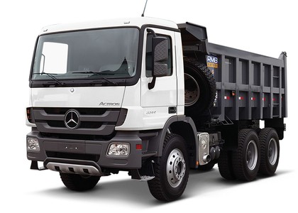 Ворсовые коврики на Mercedes Actros MP3 грузовик 2008 - 2020 в Мытищах