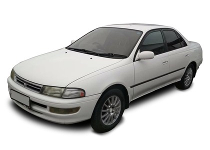 Ворсовые коврики на Toyota Carina (T19) 1992 - 1996 в Мытищах