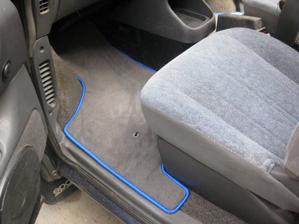 Ворсовые коврики на Toyota Estima Emina (Lucida) 1990 - 2000 в Мытищах