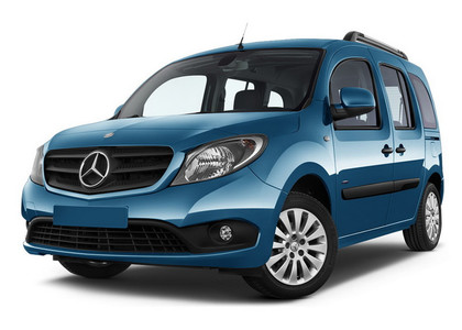 Ворсовые коврики на Mercedes Citan (W415) 2012 - 2020 в Мытищах