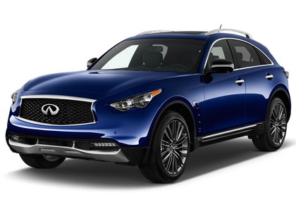 Ворсовые коврики на Infiniti QX70 2013 - 2019 в Мытищах