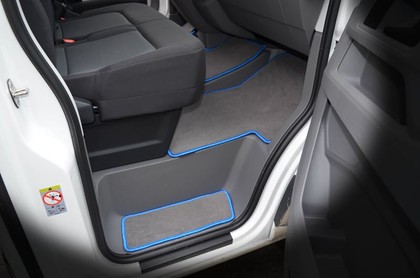 Ворсовые коврики на Volkswagen Crafter II 2016 - 2025 в Мытищах