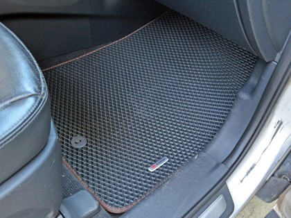 EVA коврики на Hyundai Santa Fe III 2012 - 2019 в Мытищах
