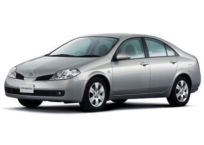 Ворсовые коврики на Nissan Primera (P12) 2001 - 2008 в Мытищах