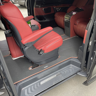 Ворсовые коврики на Mercedes V-класс (W447) 2014 - 2025 в Мытищах