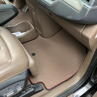 Ворсовые коврики на KIA EV9 2023 - 2025 в Мытищах