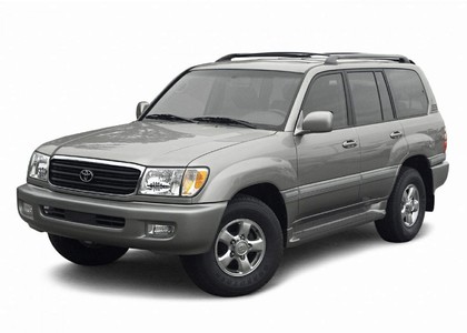 Ворсовые коврики на Toyota Land Cruiser 105 1998 - 2002 в Мытищах