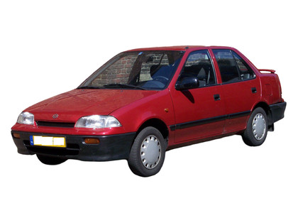 Ворсовые коврики на Suzuki Swift II Европа 1989 - 2004 в Мытищах
