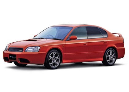 Ворсовые коврики на Subaru Legacy III 1998 - 2003 в Мытищах