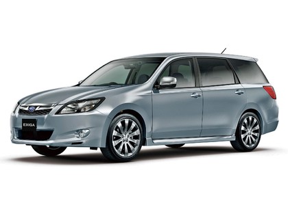 Ворсовые коврики на Subaru Exiga 2008 - 2015 в Мытищах