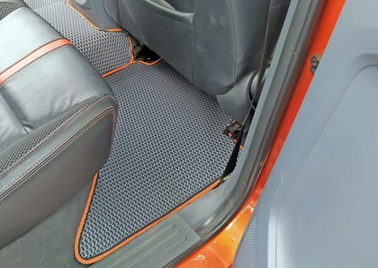 Ворсовые коврики на Ford Ranger III 2011 - 2023 в Мытищах