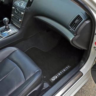 Ворсовые коврики на Infiniti G IV Sedan 2006 - 2014 в Мытищах
