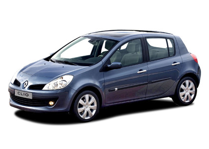 Ворсовые коврики на Renault Clio III 2005 - 2012 в Мытищах